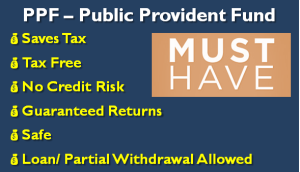 PPF – Public Provident Fund - Must Have Investment for Everyone